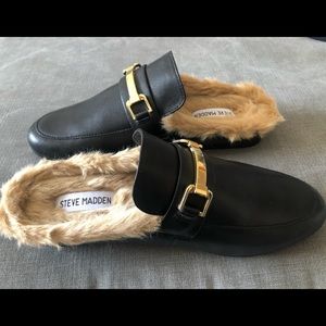 Steven Madden Fur Mule